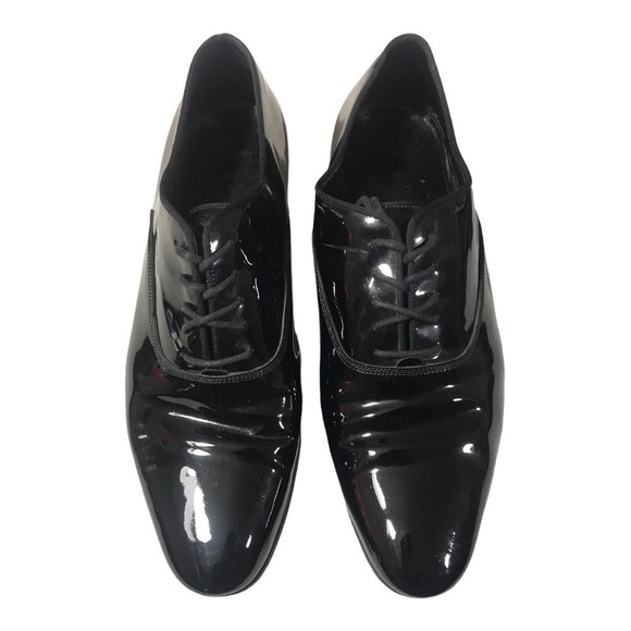 Saint Laurent black patent leather loafers 39 Flats Loafers